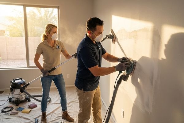 Drywall Repair example 3